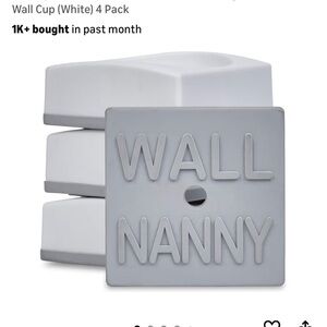 White Wall Cup 4 Pack